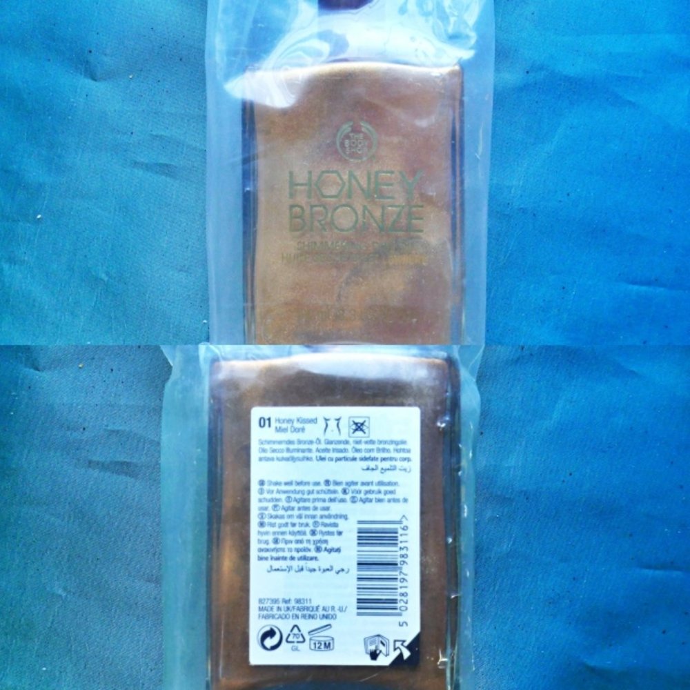 Body Shop Bronze Shimmering Dry Oil Honey Kissed 1